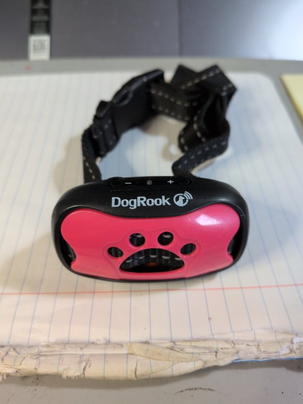DogRook Bark Control Collar for Dogs - Pink, No Shock